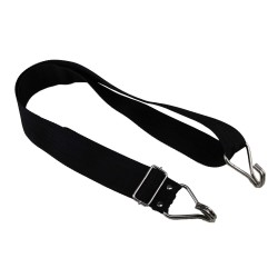 Sangle épaule simple 2 crochets ouverts 85/154 cm